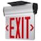Nuvo Exit Sign, Aluminum, 12.06 in W, 9.69 in H 67/111 - alternate 1